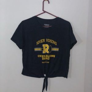 Riverdale dark blue, yellow and white shirt